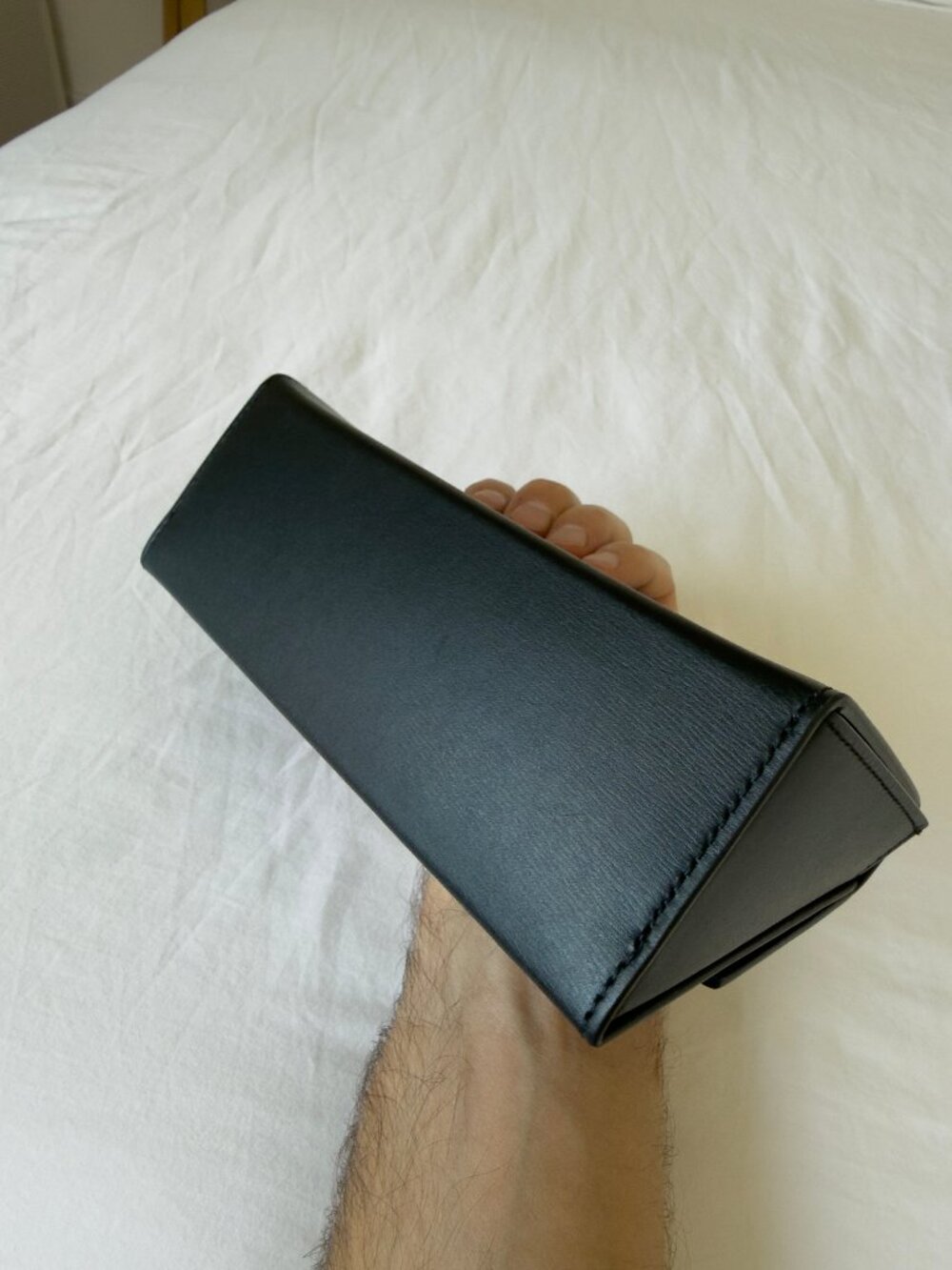 Ferragamo Black Leather Bag with Removable Shoulder Strap - Picture 7 of 14